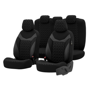 Set Huse Scaun Sapphire Gri - Img 1