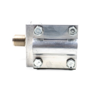 SUPORT PNI P-1 DIN ALUMINIU PENTRU MONTAJ ANTENA PE OGLINDA SAU BARA METALICA - Img 3