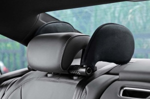 Tetiera auto din material textil, pentru dormit - Img 5