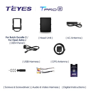 Teyes autós navigáció Típus Tesla TPRO 2 Opel Astra J 2009-2017 3+32GB 9.7" QLED Octa-core 1.8Ghz, Android 4G Bluetooth 5.1 DSP - Img 6