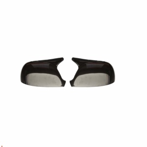 VW AMAROK 2010-2022, VW T5 FL 2010-2015, VW T6 2015-2020 modellekhez kompatibilis tükörborítások, fényes fekete Batman stílusban