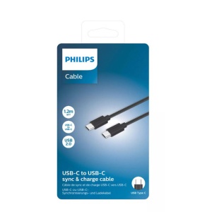 1,2 m-es USB-C - USB-C töltőkábel - Img 2