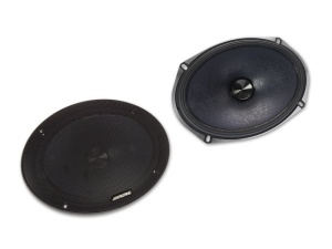 Alpine X-S69C ovális komponens autós hangszóró szett, 16x24cm (6''x9''), 120W RMS - Img 3