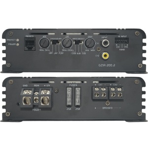 Amplificator auto Ground Zero GZIA 200.2, 2 canale, clasa A/B, 550W - Img 2
