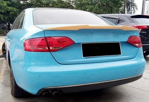 AUDI A4 B8 Sedan 2008-2015 RS Design fényes fekete csomagtartó spoiler - Img 3