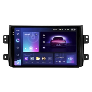 Auto Navigáció Teyes CC3 2K Fiat Sedici 2005-2014 4+64GB 9.5" QLED Octa-core 2Ghz, Android 4G Bluetooth 5.1 DSP