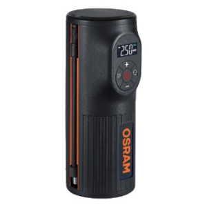 AUTÓKOMPRESSZOR 5200 mAh-s akkumulátorral és digitális kijelzővel, TYREINFLATE 2000 OSRAM