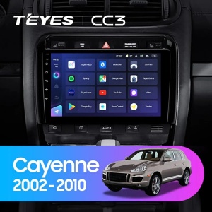 Automata navigáció Teyes CC3L Porsche Cayenne 2002-2010 4+32GB 9" IPS Octa-core 1.6Ghz, Android 4G Bluetooth 5.1 DSP - Img 2