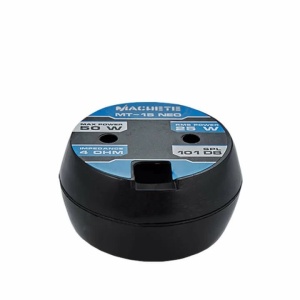 Autós magassugárzó Deaf Bonce Machete MT-15 NEO alkatrészkészlet, 38mm, 25W RMS, 4Ω, 2 db-os magassugárzó készlet - Img 3