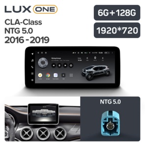 Autós navigáció Teyes Lux One Mercedes-Benz CLA C117 2016-2019 NTG 5.0 6+128GB 12.3" IPS Octa-Core 2.0 GHz Android 4G DSP Bluetooth 5.1 - Img 3
