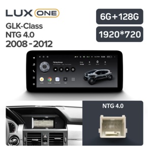 Autós navigáció Teyes Lux One Mercedes-Benz GLK X204 2008-2012 NTG 4.0 6+128GB 12.3" IPS Octa-Core 2.0 GHz Android 4G DSP Bluetooth 5.1 - Img 3
