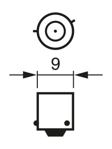 BEC 12V H6W 6W ECO SET 10 BUC BOSCH - Img 5