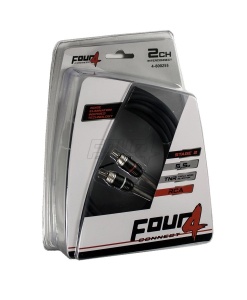 Cablu RCA Four Connect, 4-800255, Stage 2, 5.5 METRI, 2 canale - Img 3