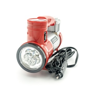 Compresor auto 12V – 30 L/min – 150 PSI – carcasă metal + LED frontal - Img 2