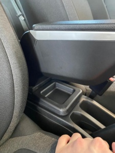 Cotiera auto compatibila cu Dacia Duster II 2018->, negru cu gri - Img 2