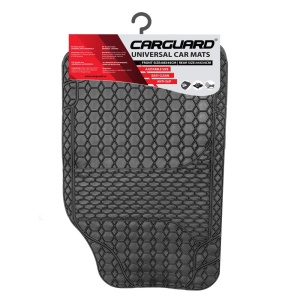 Covorase auto universale ajustabile – 68 x 44 cm / 44 x 34 cm PVC – negru - Img 2