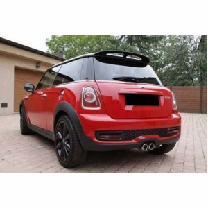 Csomagtartó spoiler, kompatibilis a MINI COOPER R56 2006-2011 modellel, fényes fekete