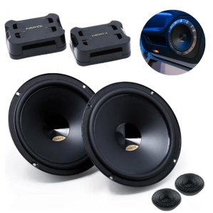 Difuzoare auto Hertz Dieci Pro DPK 165.3, set sistem 2 căi, 165mm, 80W RMS, 4Ω, 4 difuzoare + accesorii - Img 2
