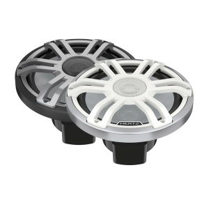Difuzoare Marine Hertz HMX 8 S-LD SW / G, Alb / Negru, set coaxial 2 căi 200MM, 100W RMS - Alb