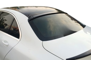 Eleron Luneta compatibil cu Mercedes clasa C W205 sedan 2015-2021, AMG Design, plastic negru lucios - Img 4