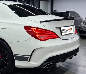 Eleron Portbagaj compatibil cu Mercedes CLA W117 2013-2019, plastic negru lucios - Img 3