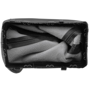Fekete váltógomb hüvellyel, kompatibilis az Audi A3 8P 2003-2012, A4 B8 2007-2015, A5 2007-2017, A6 C6 2004-2011, Q5 2008-2016 modellekkel, automata váltóval - Img 3