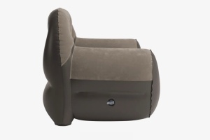 Fotoliu gonflabil Easy Camp Maple Arm Chair 94x70x78 cm, 100 kg maxim, maro cafeniu - Img 2