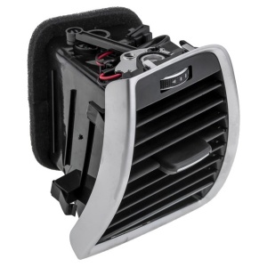 Grila auto ventilatie dreapta compatibil Audi Q5 2008-2016, negru cu crom