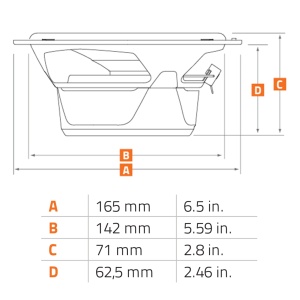 Hertz Cento C 165 L autós hangszórók, komponens szett, 165 mm, 80W RMS, 4Ω, 2 hangszóró - Img 7