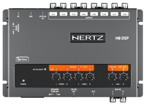 Hertz H8 DSP autórádió processzor, 8 csatorna + DSP - Img 2