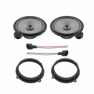 Hertz Uno autós hangszórócsomag, Hyundai Accent 2010-2018 első ajtókhoz, RMS 75W