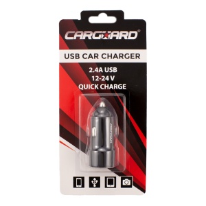 Încărcător auto USB - 2400 mA - carcasă metalică - Img 2