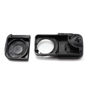 Mercedes Benz - Carcasa tip cheie briceag cu 2 butoane, lama 2 "piste" - Img 3