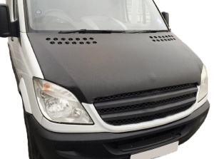Motorháztető borítás, kompatibilis a MERCEDES SPRINTER W906 2006-2013 modellekkel, fekete színű
