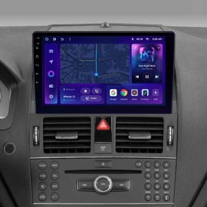 Navigatie Auto MOSS M2 Mercedes-Benz C Class W204 2008-2011 4+32GB 9" IPS Octa-core 1.6Ghz, Android 4G Bluetooth 5.1 DSP