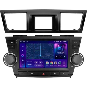 Navigatie Auto MOSS M2 Toyota Highlander 2 2007-2013 4+64GB 9" IPS Octa-core 1.6Ghz, Android 4G Bluetooth 5.1 DSP - Varianta B