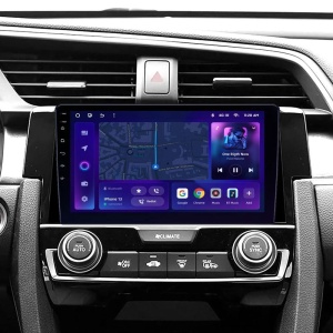 Navigatie Auto MOSS M3 Honda Civic 10 2015-2020 4+32GB 9" QLED Octa-core 2Ghz, Android 4G Bluetooth 5.1 DSP - Img 2
