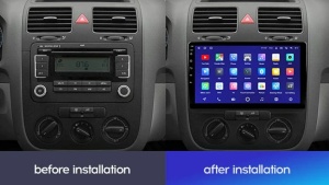 Navigatie Auto Teyes CC3 2K 360° Volkswagen Golf 5 2005-2010 6+128GB 10.36" QLED Octa-core 2Ghz, Android 4G Bluetooth 5.1 DSP - Varianta B - Img 3
