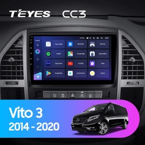 Navigatie Auto Teyes CC4 Mercedes-Benz Vito 3 2014-2023 8+128GB 10.36" QLED Octa-core 2.7Ghz, Android 4G Bluetooth 5.1 DSP - Img 2