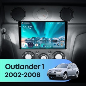 Navigatie Auto Teyes CC4 Mitsubishi Outlander 1 2003-2006 6+64GB 9.5" QLED Octa-core 2.7Ghz, Android 4G Bluetooth 5.1 DSP - Varianta B