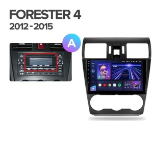 Navigatie Auto Teyes CC4 Subaru Forester 4 2012-2018 6+64GB 9.5" QLED Octa-core 2.7Ghz, Android 4G Bluetooth 5.1 DSP - Varianta B - Img 3