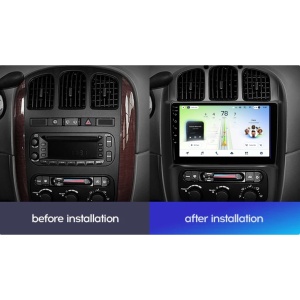 Navigatie Auto Teyes CC4L DTS Chrysler Voyager 2000-2007 6+64GB 10.2" QLED Qualcomm 2Ghz, Android 4G Bluetooth 5.1 DSP - Varianta A - Img 2