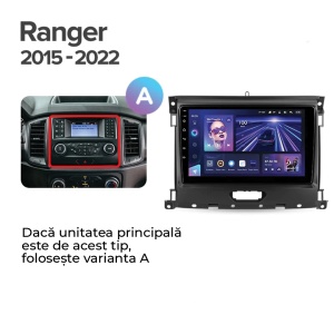 Navigatie Auto Teyes CC4L DTS Ford Ranger P703 2015-2022 6+64GB 9" QLED Qualcomm 2Ghz, Android 4G Bluetooth 5.1 DSP - Varianta B - Img 3