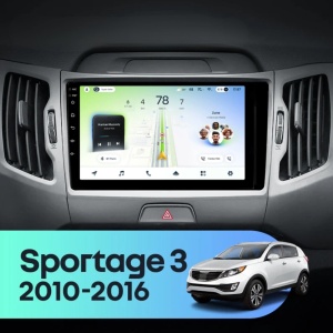Navigatie Auto Teyes CC4L DTS Kia Sportage 3 2010-2016 6+64GB 9" QLED Qualcomm 2Ghz, Android 4G Bluetooth 5.1 DSP - Varianta B
