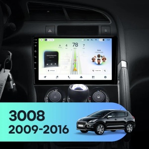 Navigatie Auto Teyes CC4L DTS Peugeot 3008 2009-2016 6+64GB 9" QLED Qualcomm 2Ghz, Android 4G Bluetooth 5.1 DSP - Varianta B