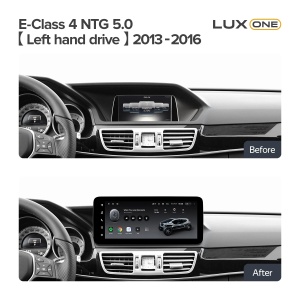 Navigatie auto Teyes Lux One Mercedes-Benz E Class W212 2013-2016 NTG 5.0 6+128GB 12.3” IPS Octa-Core 2.0 GHz Android 4G DSP Bluetooth 5.1 - Img 2