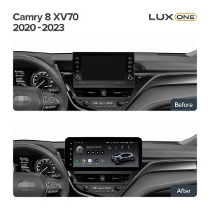 Navigatie Auto Teyes Lux One Toyota Camry 8 2020-2023 6+128GB 12.3" IPS Octa-core 2Ghz, Android 4G Bluetooth 5.1 DSP - Img 3