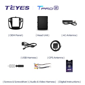 Navigatie Auto Teyes Tip Tesla TPRO 2 Ford Focus 3 2010-2018 4+64GB 9.7" QLED Octa-core 1.8Ghz Android 4G Bluetooth 5.1 DSP - Img 7