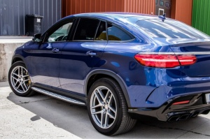 Oldalsó fellépők, kompatibilisek a 2015-2019-es Mercedes GLE Coupé modellekkel - Img 6