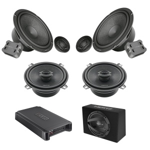 Pachet Difuzoare Auto cu subwoofer Opel Corsa C 2000-2007 Hertz Cento 1500 W - Img 1